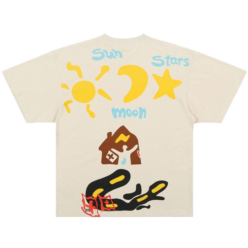 Jup Graffiti Star T Shirt - Free shipping + Up to – Teeraphy